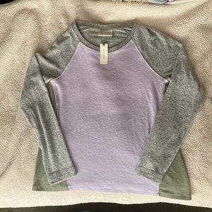 Anthropologie new with tags Saturday Sunday Perla color block sweater size S